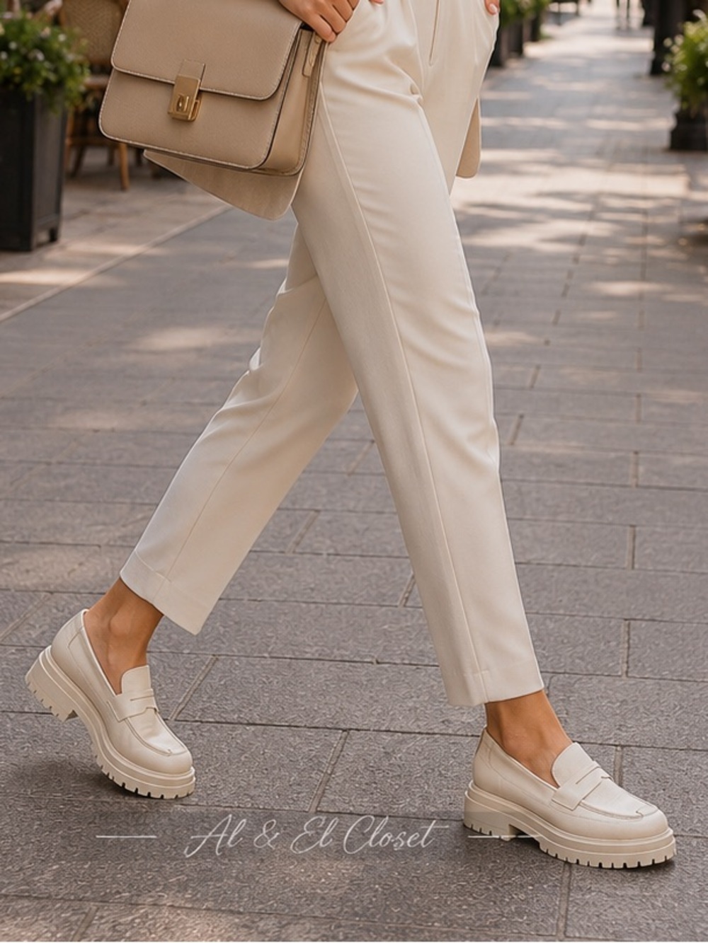 Beautiisoles by Robyn Shreiber Freddie Loafers Size 12 Off White Leather NWB